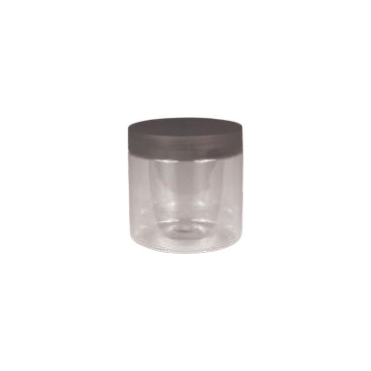 POT A VIS PET 500ml  + COUVERCLE NOIR PAR 144