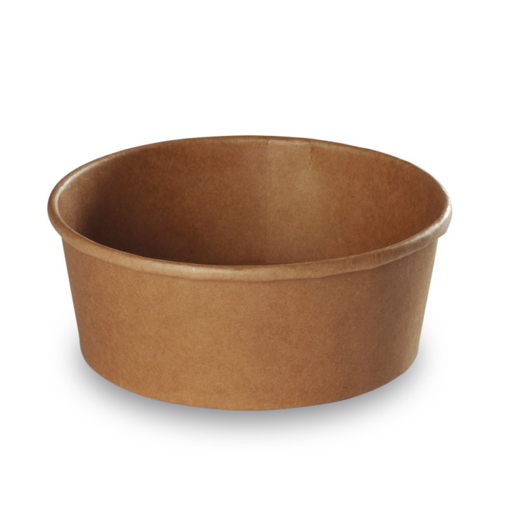 POT SALADE KRAFT BRUN 500ML DIAM 150 CM PAR 300