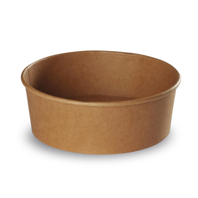 POT SALADE KRAFT BRUN 1000ML DIAM 150 CM PAR 300