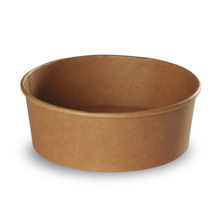 POT SALADE KRAFT BRUN 1300ML DIAM 183 CM PAR 50
