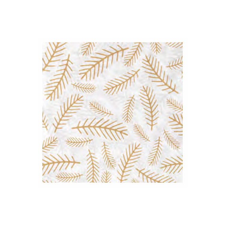 SERVETTE OUATE 40X40  2F BRINDILLES /50