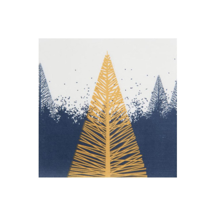 SERVIETTE CELIOUATE 38X38 LUMIERE DE LA NUIT /50