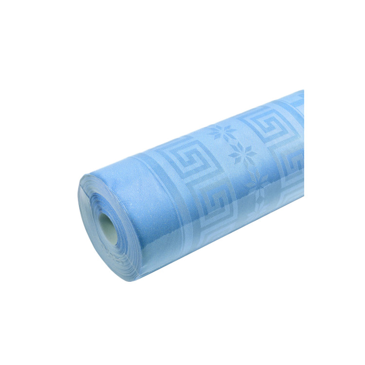 NAPPE DAMASSE 1.2x25M TURQUOISE PAR 1