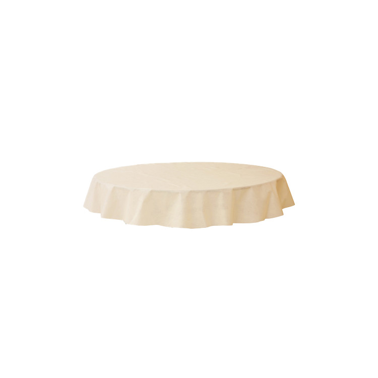 NAPPE RONDE CELISOFT D240 IVOIRE PAR 1