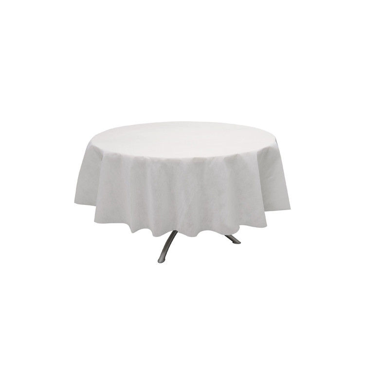 NAPPE RONDE SPUNBOND NOIRE D.240 CM PAR 1
