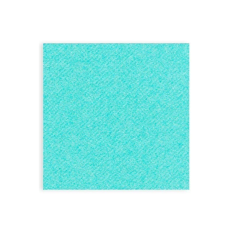 SERVIETTE R SOFT TURQUOISE PAR 50