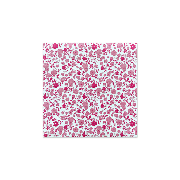 SERVIETTE 40X40 LIBERTY ROSE  PAR 20