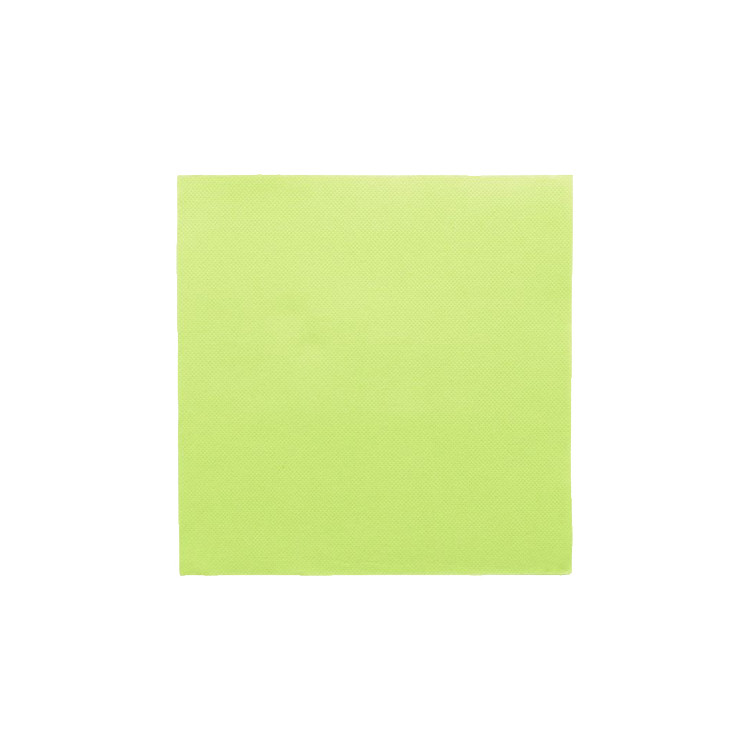 SERVIETTE OUATE 38x38 2F VERT ANIS  PAR 50