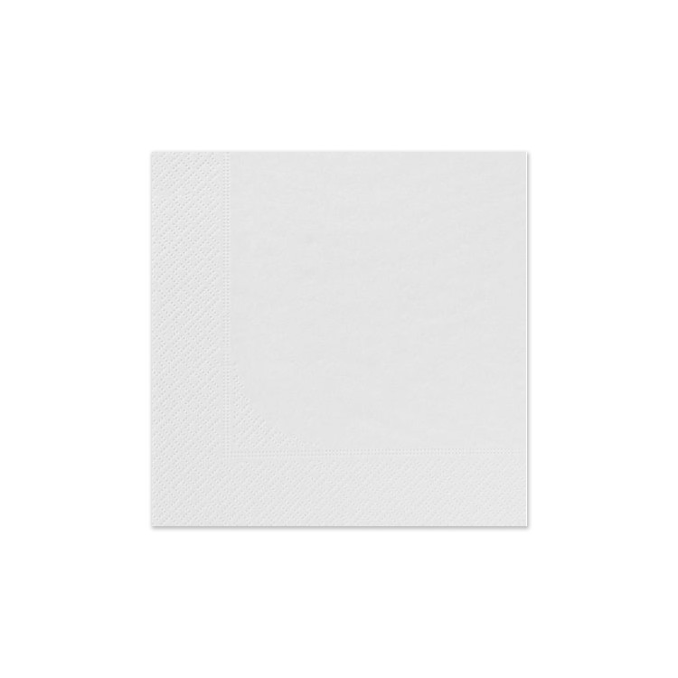 SERVIETTE OUATE 48/48 3P BL PAR 600