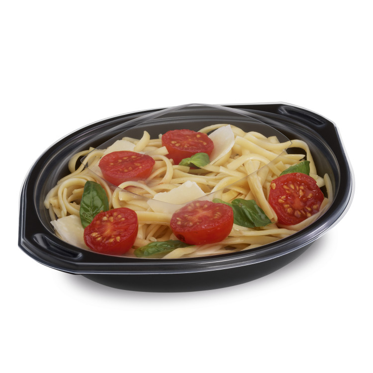 BOITE WOK NOIRE 500CC + COUV PAR 25