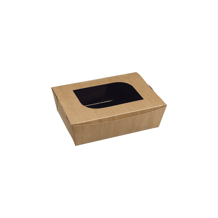 BOITE CARTON INT NOIR 1000CC AVEC COUV FE PAR 450