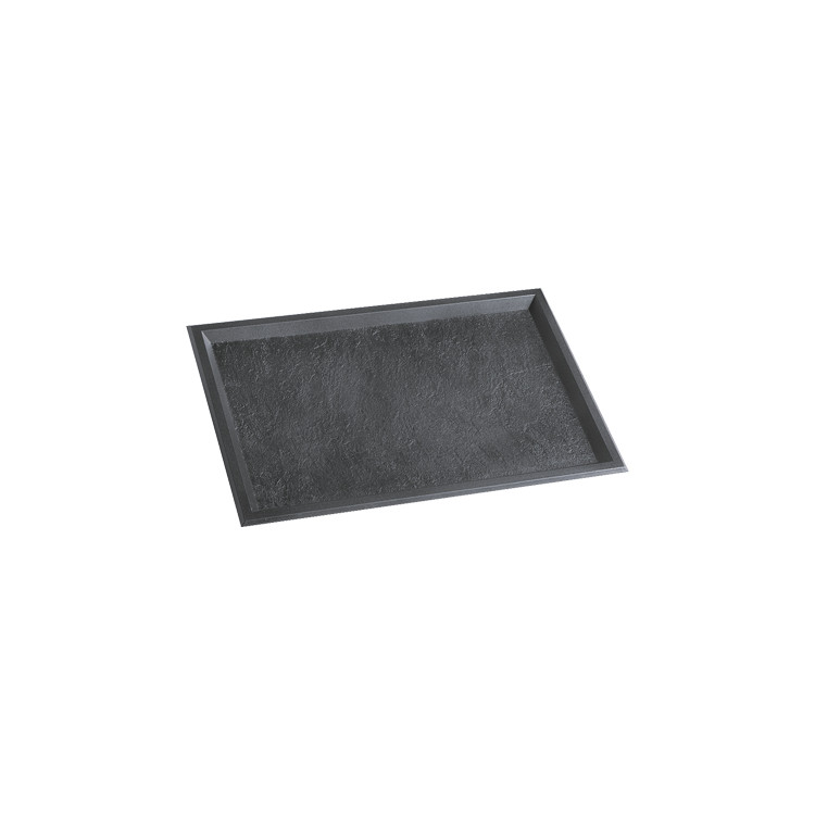 PLATEAU TEXTURE ARDOISE 295X195MM PAR 10
