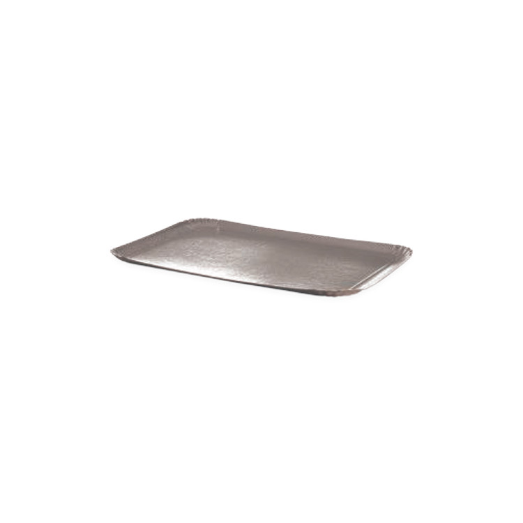 PLATEAU TRAITEUR 28/42 ARGENT PAR 100