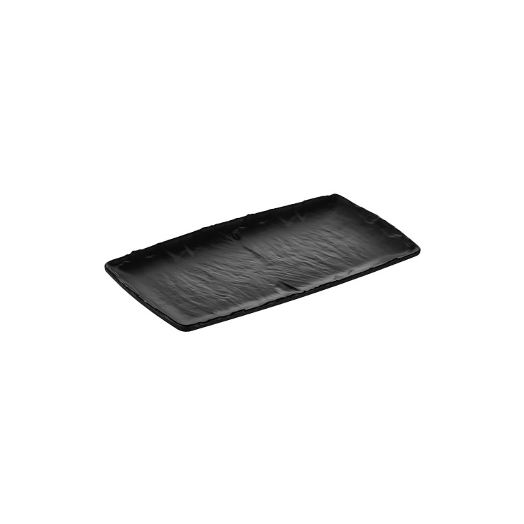 PLATEAU NOIR RECT MELAMINE 32,5X17,6CM