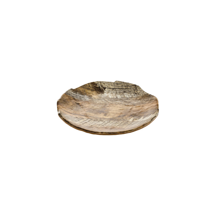 PLATEAU IMITATION BOIS MELAMINE Ø28 /1