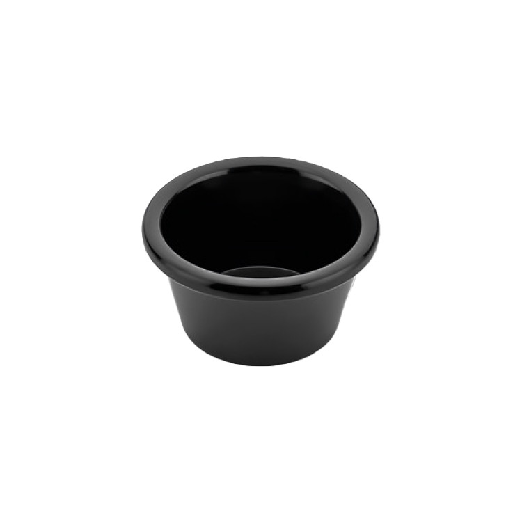 POT NOIR MELAMINE Ø7CM 60ML /1