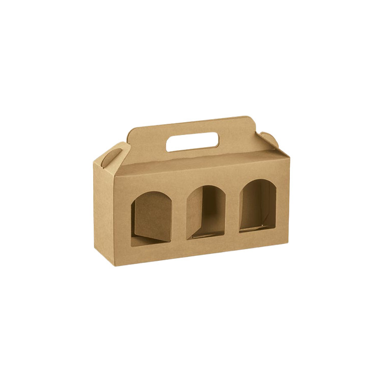 COFFRET KRAFT 3 POTS 250X80X120 PAR 100
