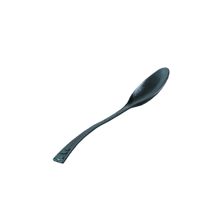 CUILLERE DESSERT 150MM NOIR REUTILISA  /2400