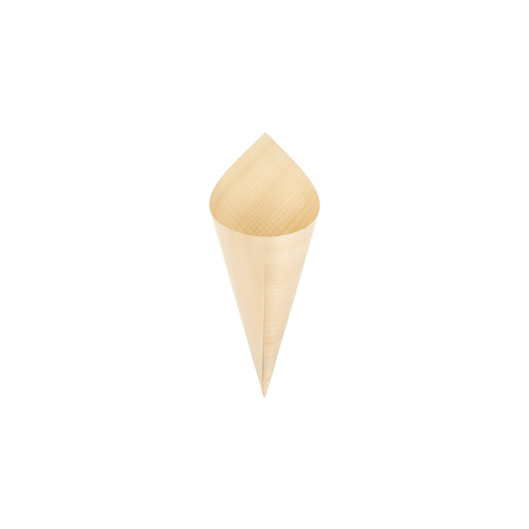 CORNET FEUILLE DE PEUPLIER 17 CM  PAR 1000