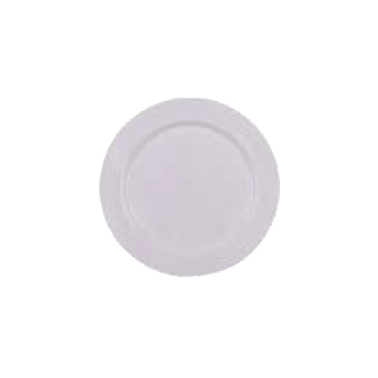 Assiette pp blanche incassable 26cm par 10