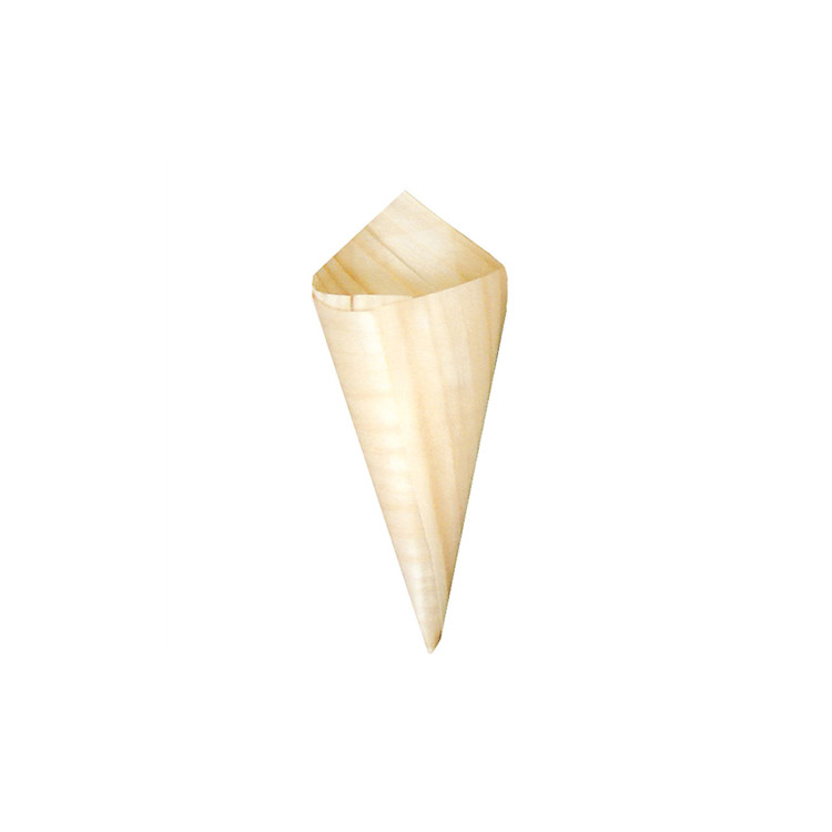 CORNET FEUILLE DE PEUPLIER 8 CM  PAR 50