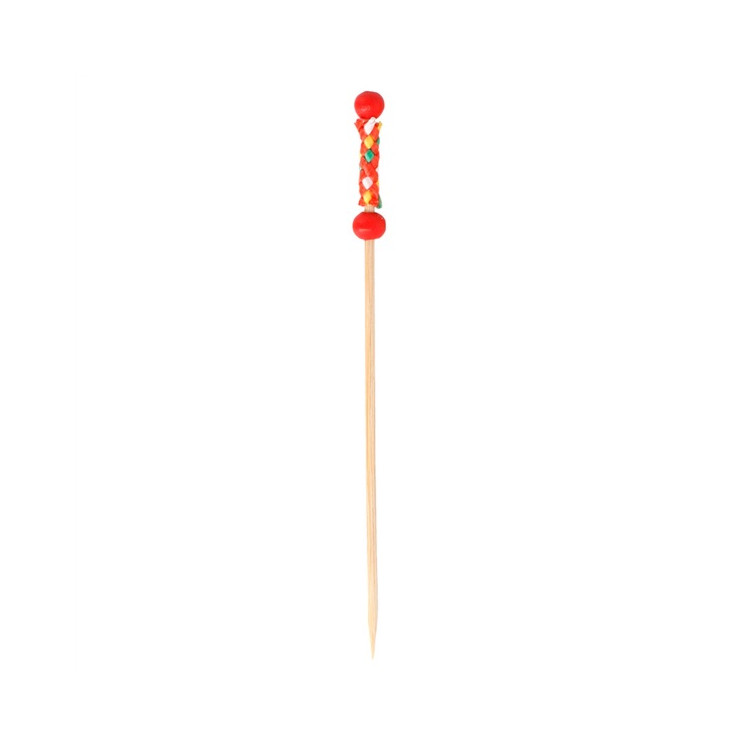 PIQUES PERLE ROUGE 12CM PAR 100