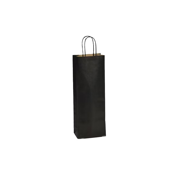 SAC PF KRAFT NOIR 1 BOUT  PAR 300