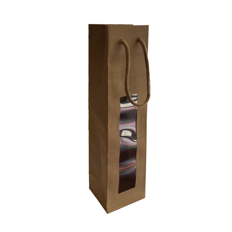 SAC P CORDES KRAFT BRUN 1 BOUT FENETRE PAR 20